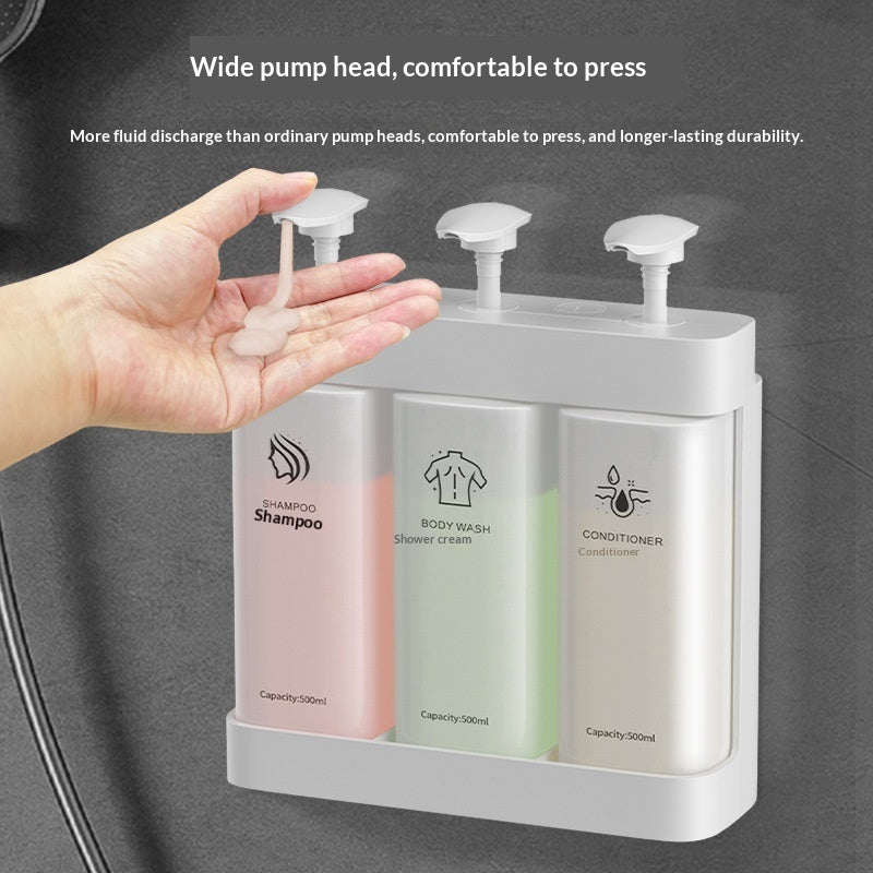 Manual Transparent Soap Dispenser For The Bathroom