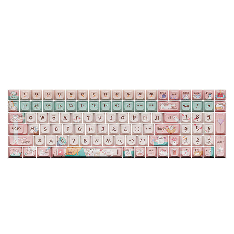 Mechanical Keyboard Original Theme Thermal Sublimation Process Keycaps