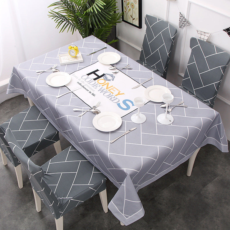 European Style Small  Cotton And Linen Tablecloth