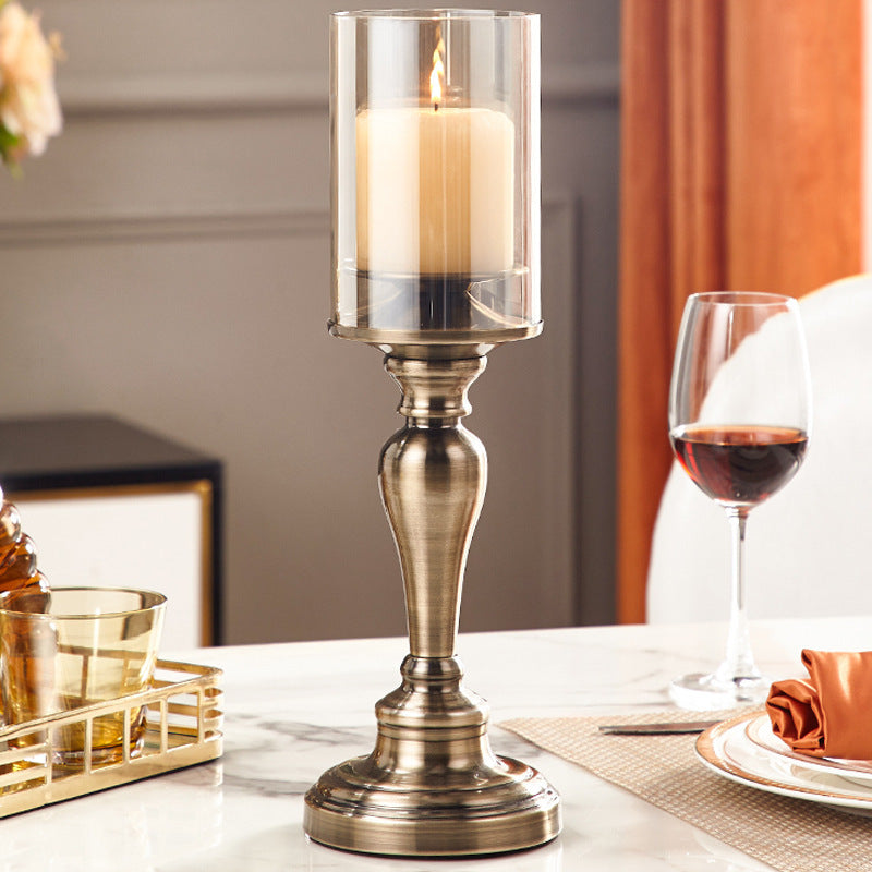Aromatherapy Candle Holder European Style Candlelight Dinner Props