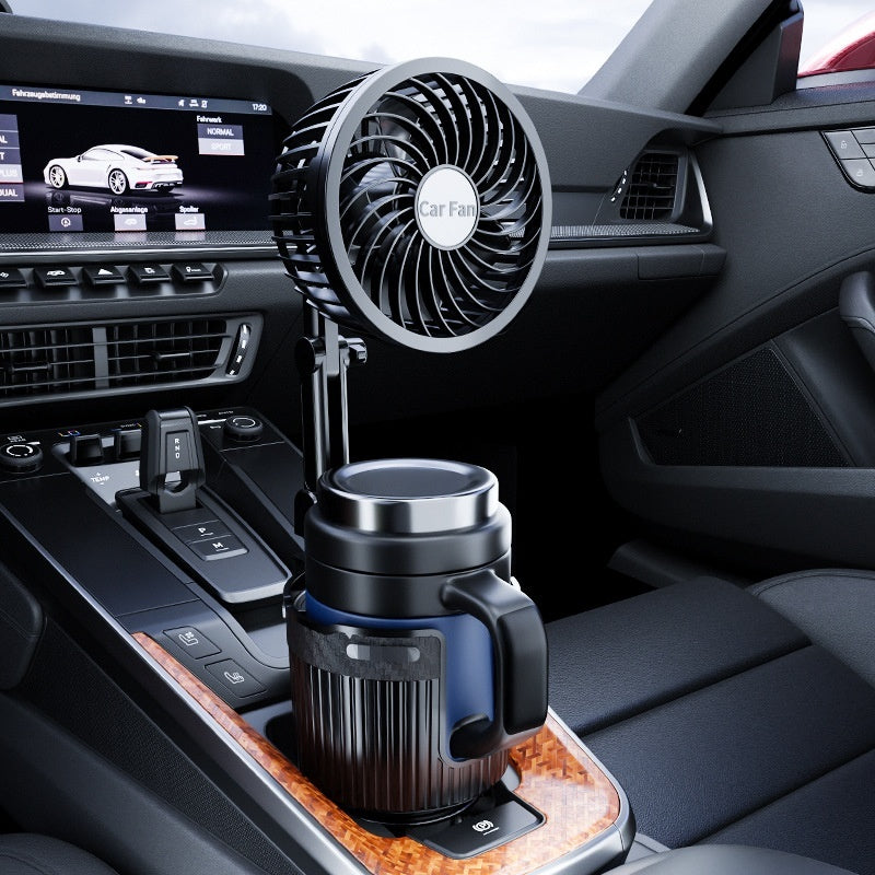 Supplies Car Water Cup Holder Fan