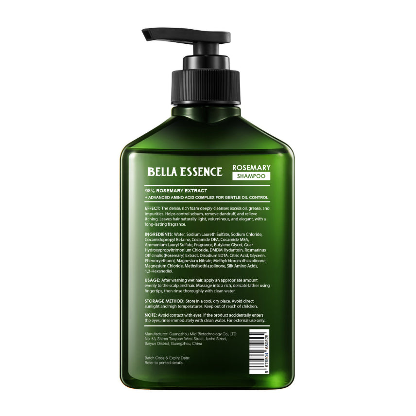 Rosemary Anti-Dandruff Fluffy Shampoo