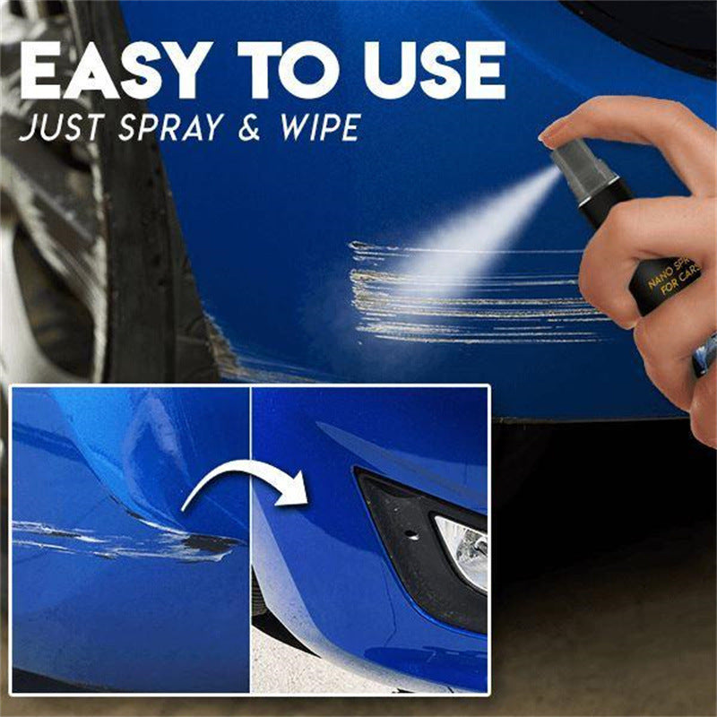 Liquid Spray For Waxing And Crystal Plating Of Automotive Coating Agent
