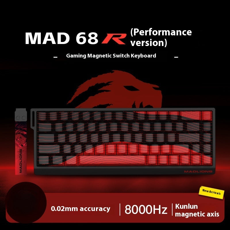 MAD6068 HE Mad68pro E-sports Magnetic Axis Keyboard