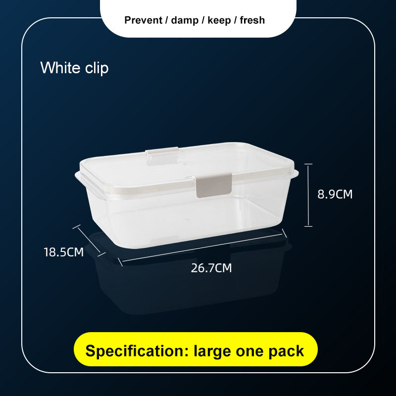 Household Refrigerator Transparent Storage Vegetable And Fruit Fresh-keeping Box