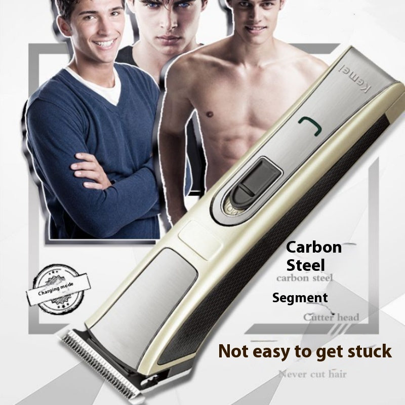 Carbon Steel Cutter Head Silver Target High-speed Motor Electric Hair Clipper