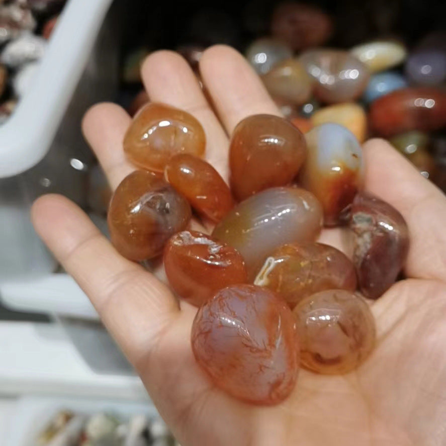 Natural Large Grain Polished Crystal Stone