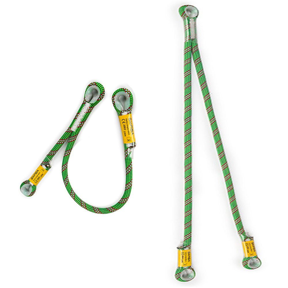 Outdoor Oxtail Lanyard Rope Downhill Life-saving Protector Anti-fall Equipment Climbing Tool