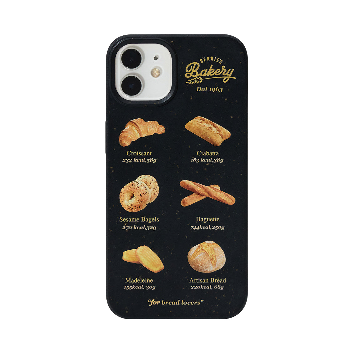 Coque de téléphone portable biodégradable Croissant