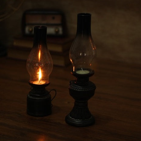 Décoration Photophore Lampe à Pétrole