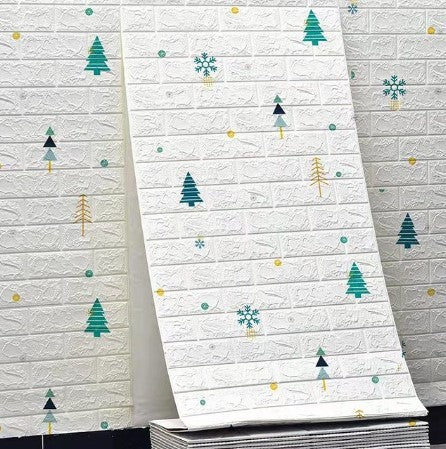 Wallpaper Self Adhesive Bedroom Brick Background Wall Decoration Three-dimensional