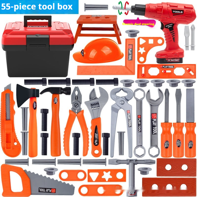 Children's Tool Kit Baby Simulation Repair Tool Electric Drill Screwdriver Play House Toy