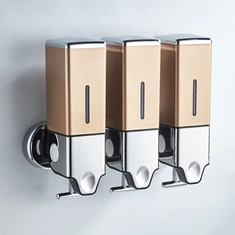 Household Toilet Manual Pull Rod Soap Dispenser
