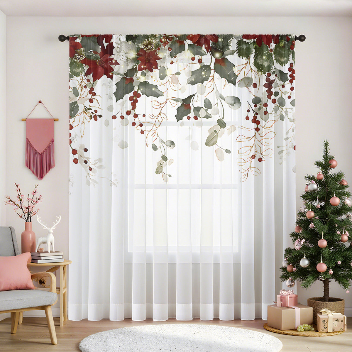 New Christmas Series Window Screen