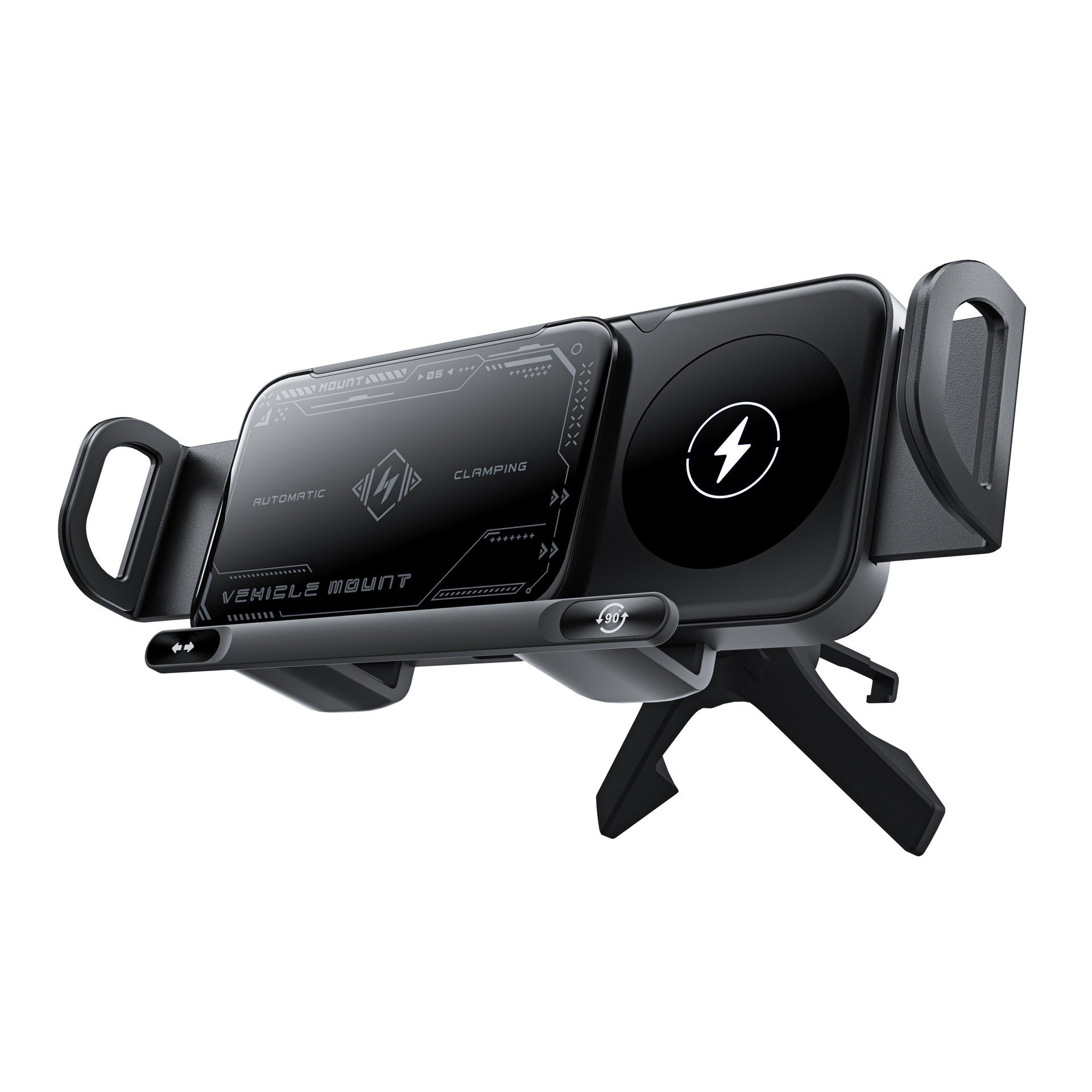 Wireless Charger Double-line Folding Mobile Phone Bracket