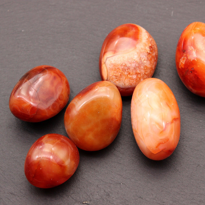 Play With Natural Red Agate Rough Stone Ornaments