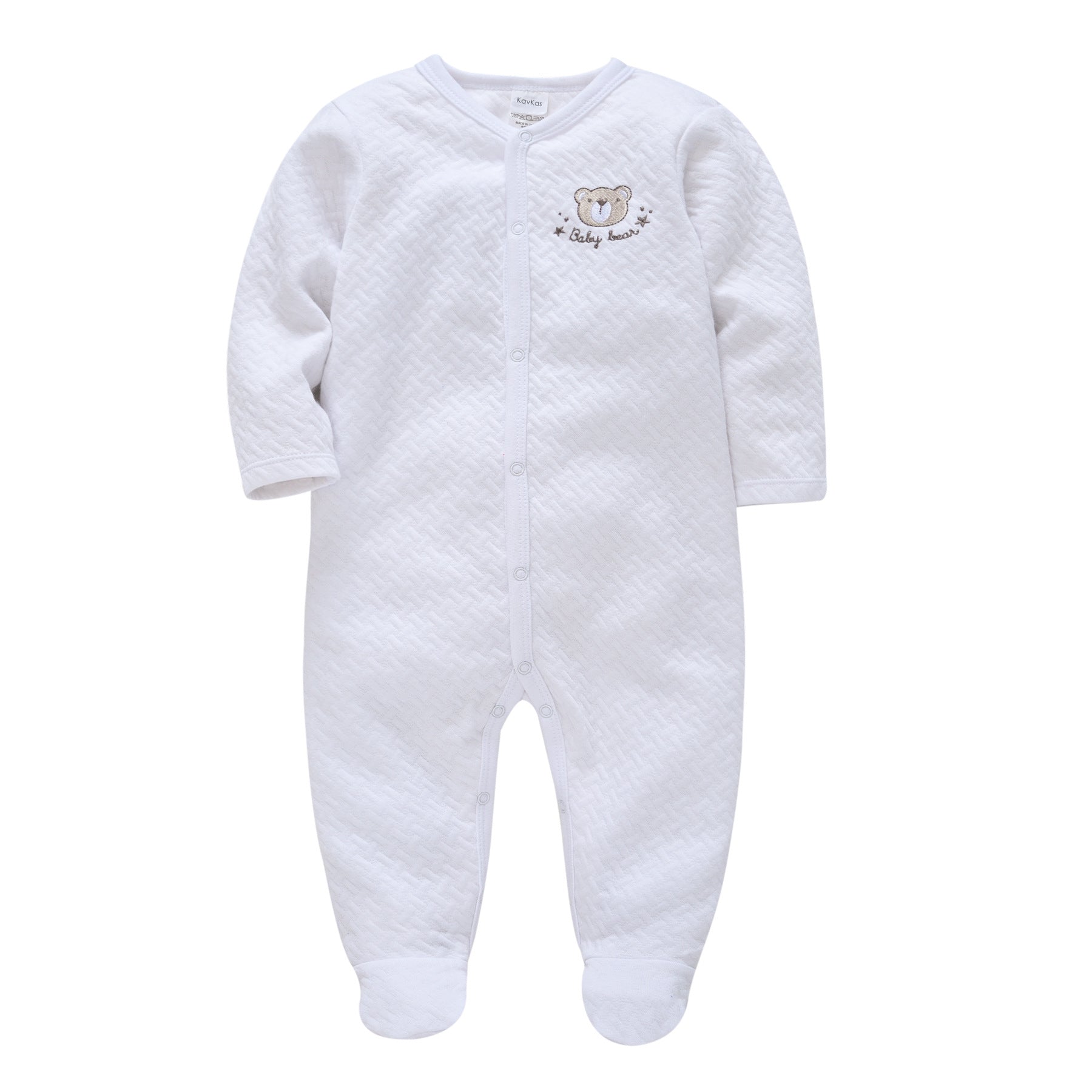 Autumn And Winter Long-sleeved Gentleman's One-piece Baby Boy Romper