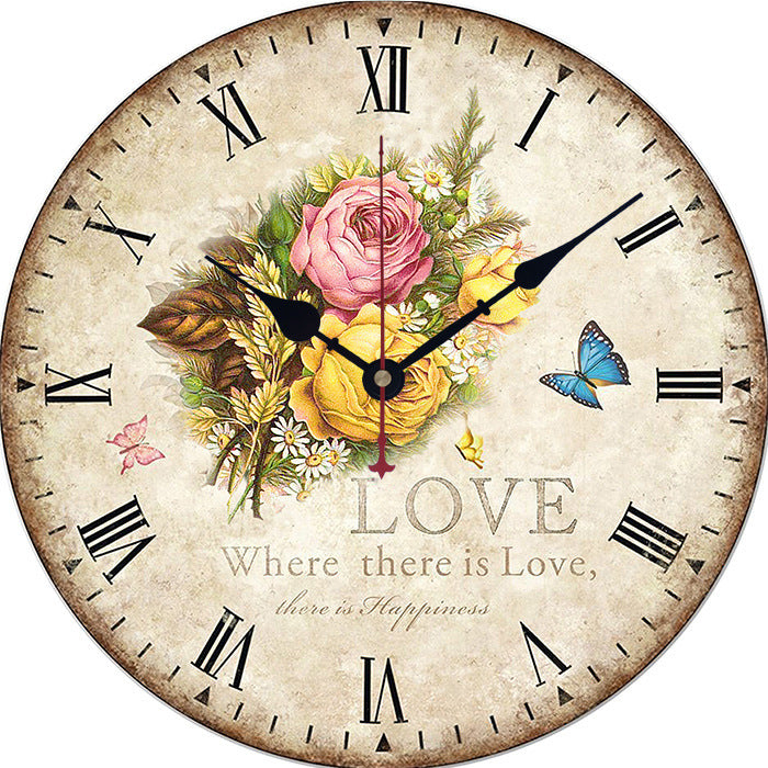 Home Fashion Modern Personality Retro Wall Clock