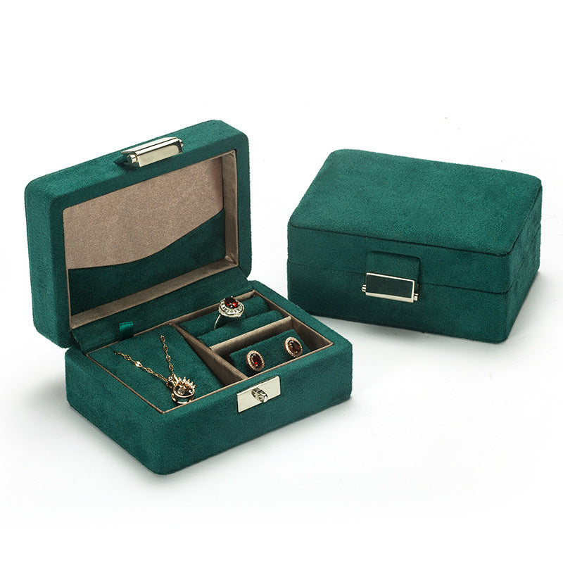 High-end Jewelry Storage Box Ring Pendant Earrings