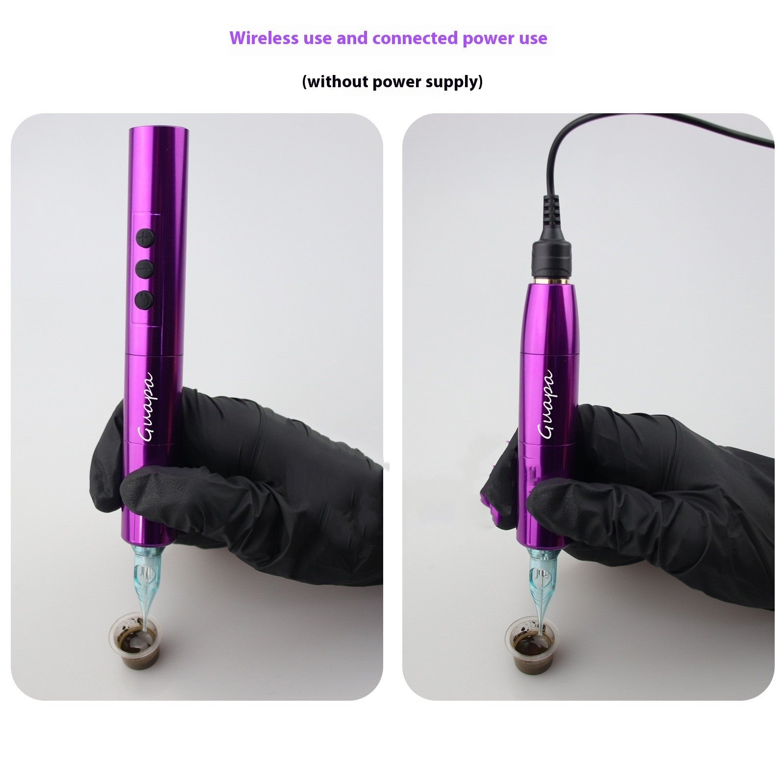 Wireless Tattoo Pen T Lip Bleaching Instrument Embroidery Machine