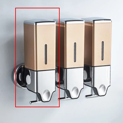Household Toilet Manual Pull Rod Soap Dispenser