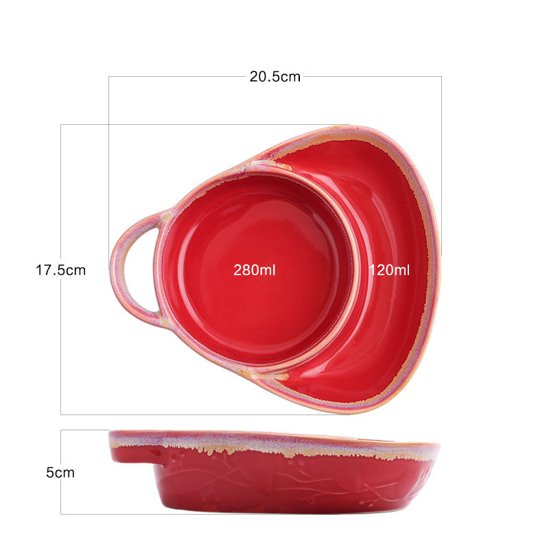 Nueva bandeja de horno de cerámica vintage