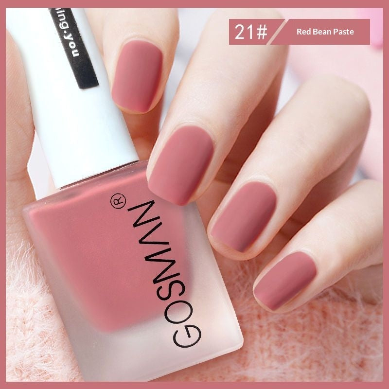 Quick-dry Matte Nail Polish, Non-peel