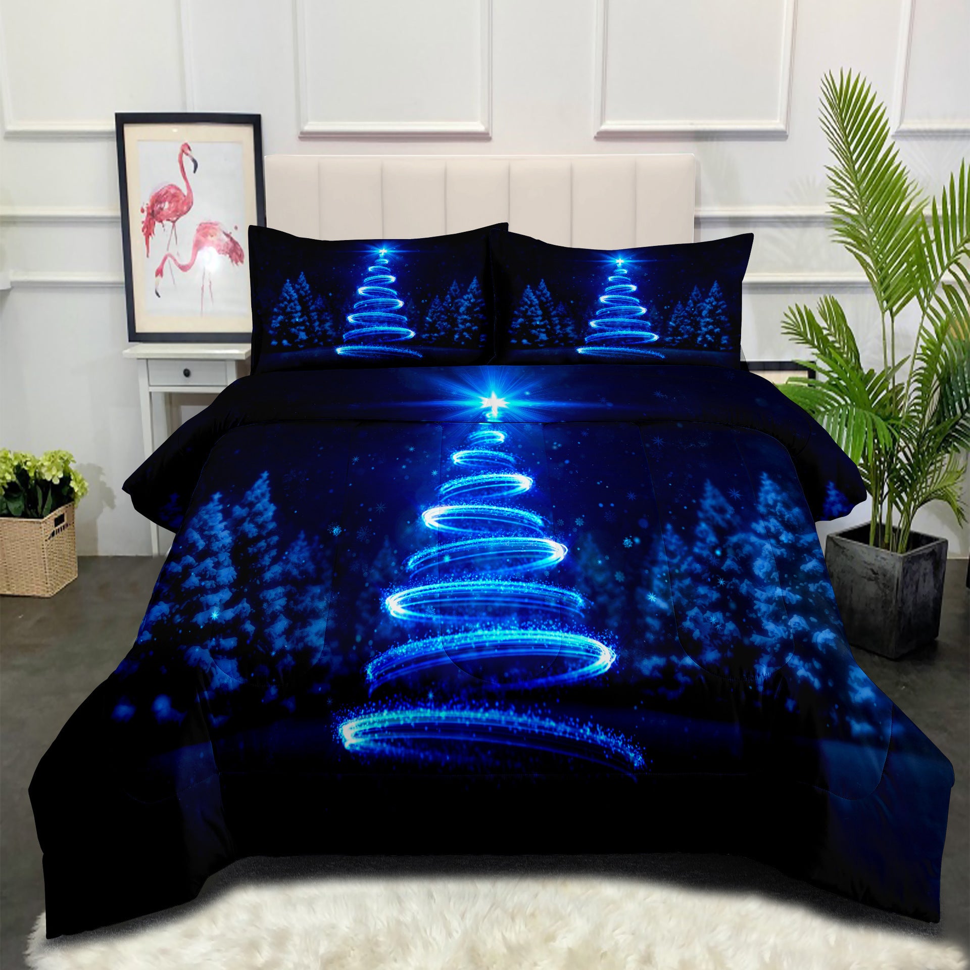 Simple Snowman Gift Bedding