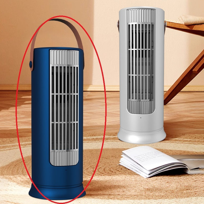 Souffleur d'air chaud de bureau tactile avec télécommande et affichage numérique, chauffage domestique à tête oscillante