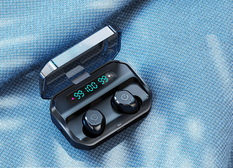 True Wireless Bluetooth Headset Binaural Pair Of Invisible Mini Sports Running In-ear Earplugs