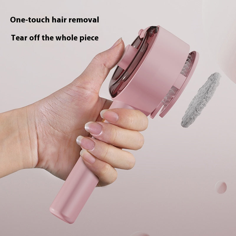 Brosse anti-poils d'animaux Brosse à vapeur pour chiens et chats Brosse autonettoyante pour chiens Toilettage Élimine les poils de chat Accessoires pour chiens et chats Produits pour animaux de compagnie