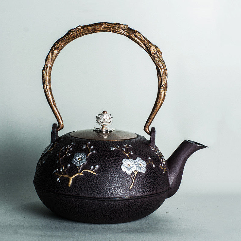Personalized Ancient Painting Iron Teapot