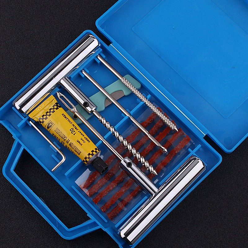 Car Tire Repair Rubber Strip Set
