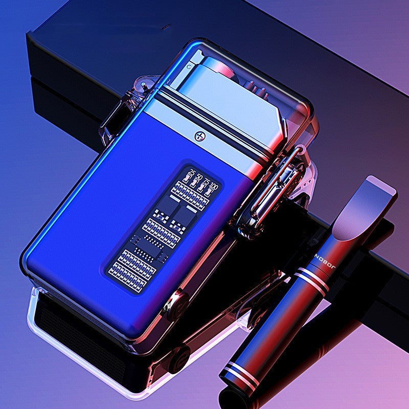 One Machine Three-purpose Multifunctional Lighter Transparent Arc