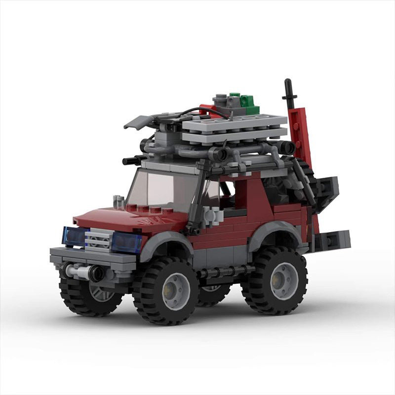 Off-Road Diy Assembling Building Blocks Toy Car Model