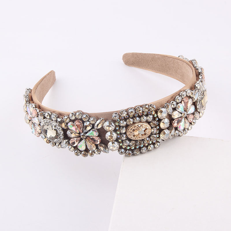 Fashion And Fully-jewelled Gorgeous Baroque Headband