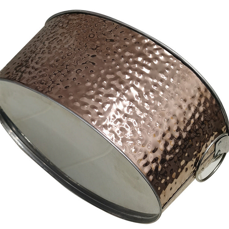 Stainless Steel Double Layer Beer Cooling Electroplating Ice Bucket