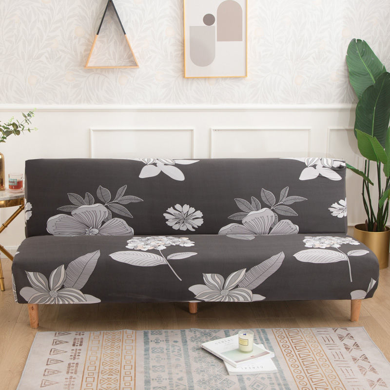 No Armrest Folding Sofa Bed Cover Universal Sofa Cover All-inclusive Simple Sofa Cover Fabric 18 M Sofa Cover