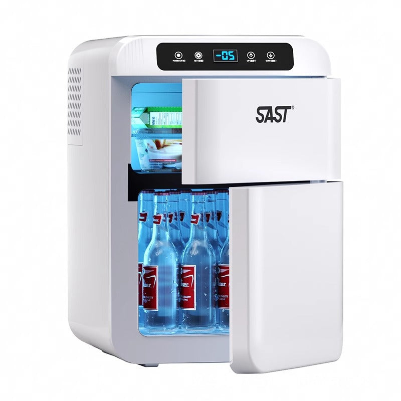 Car Refrigerated Mini Large Capacity Portable Single Mini Refrigerator