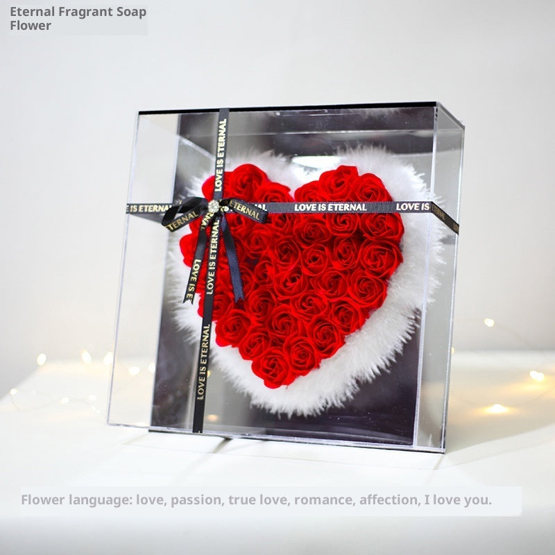 Valentine's Day Birthday Eternal Flower Bouquet Gift Box