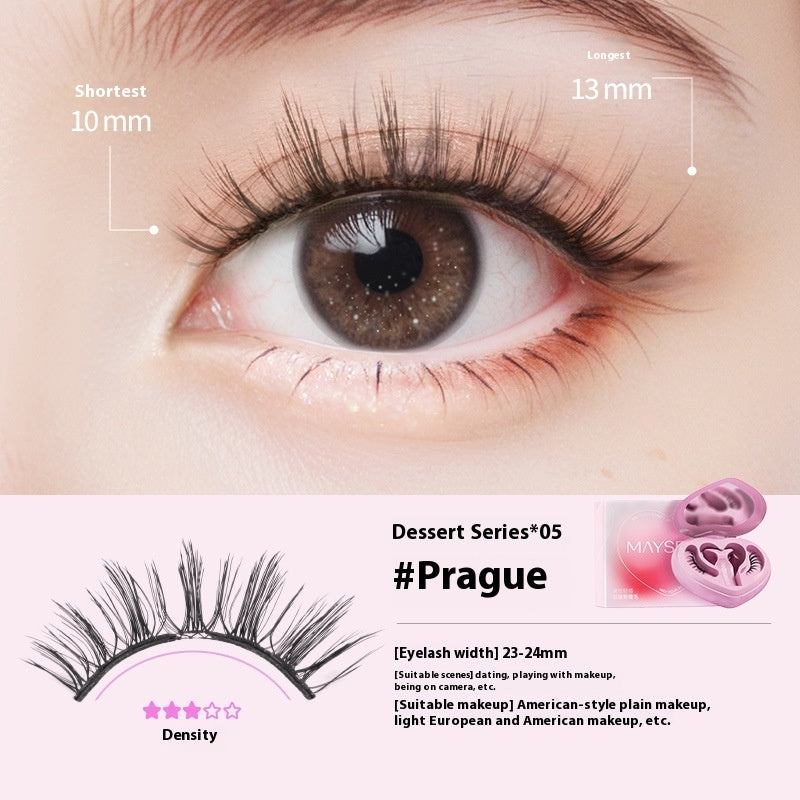 Meixi Soft Magnetic False Eyelashes Heart-shaped Integrated Soap Holder