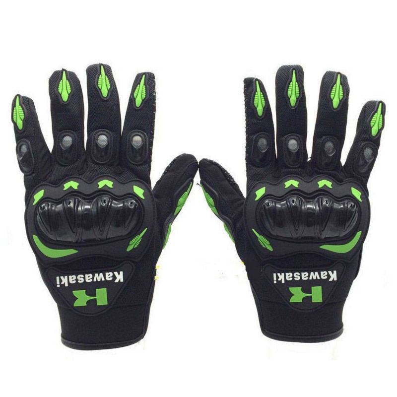 Men's long cycling gloves