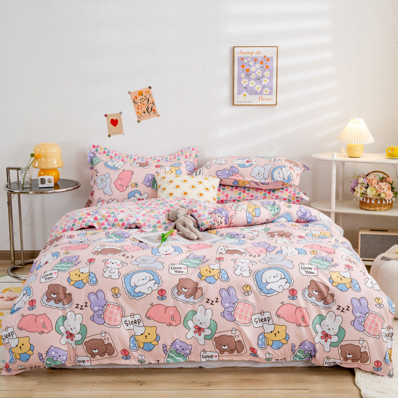 New Aloe Cotton Four-piece Bedding Set