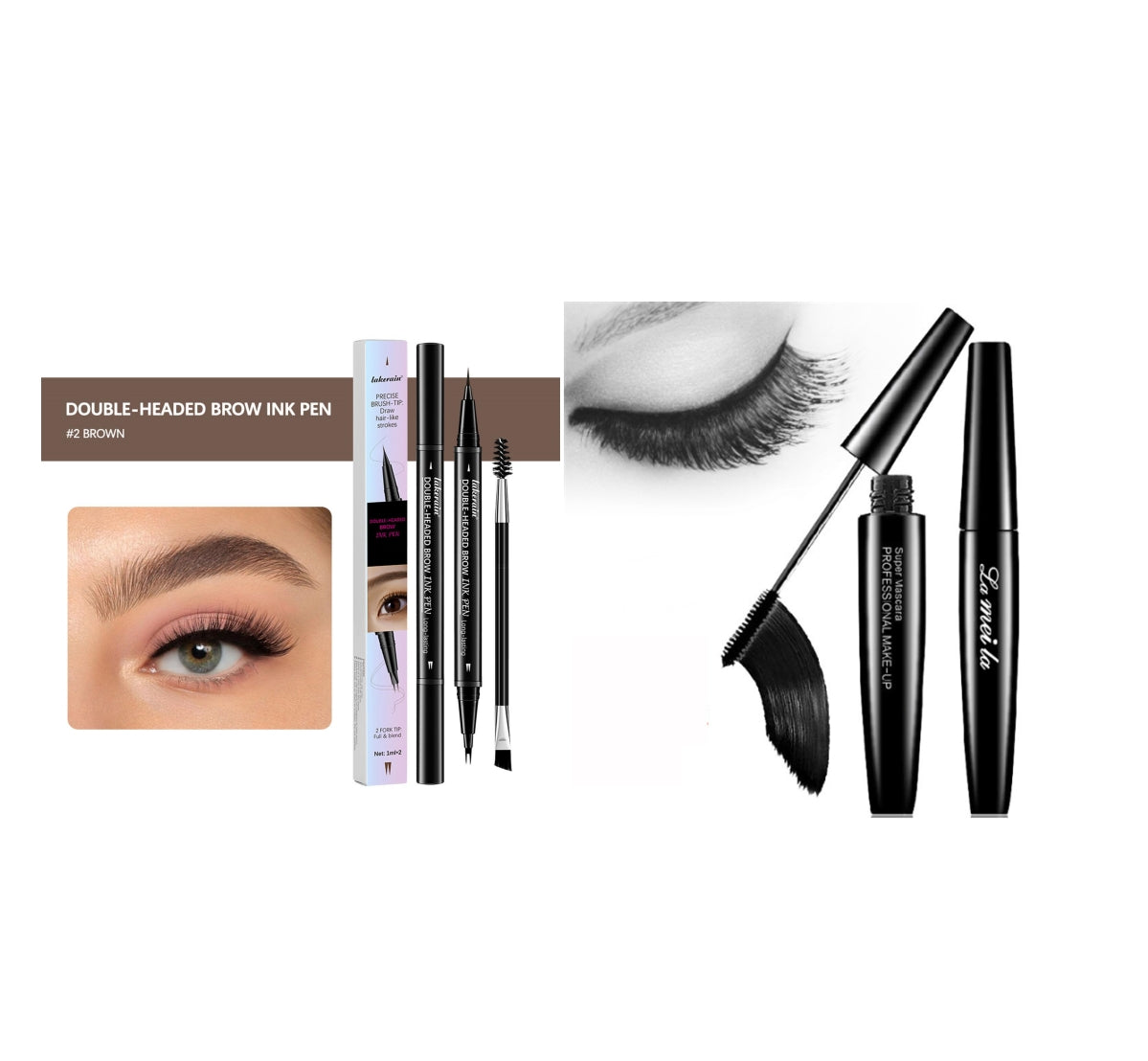Thick waterproof mascara