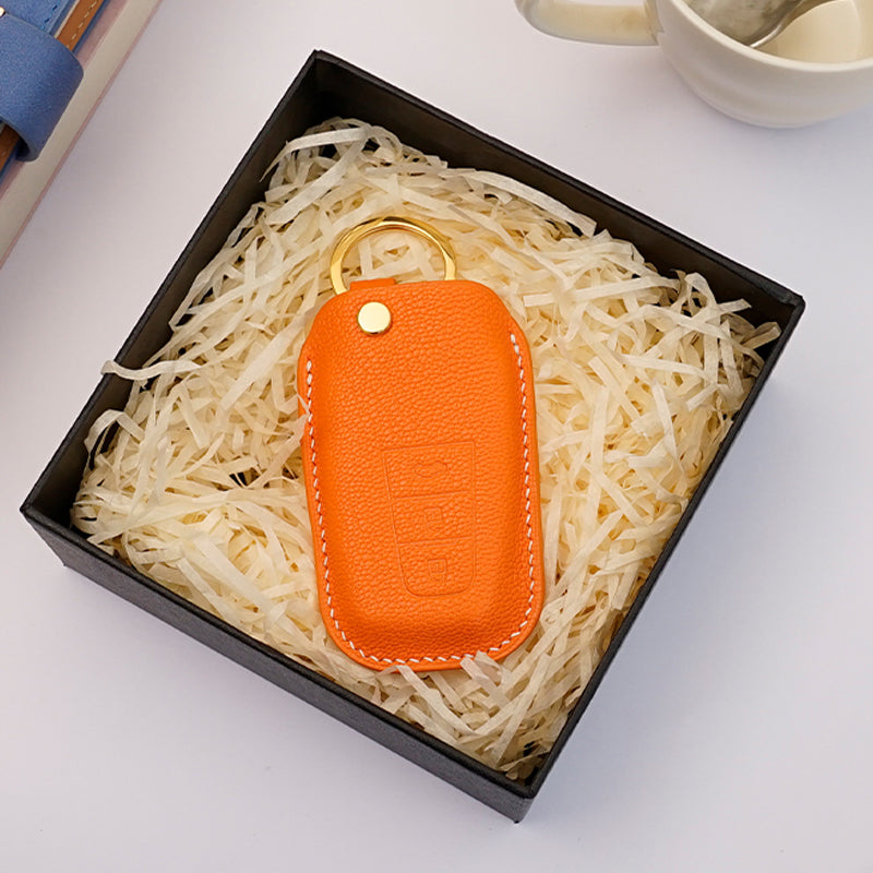 Leather Custom Key Cover Suitable For Various Models