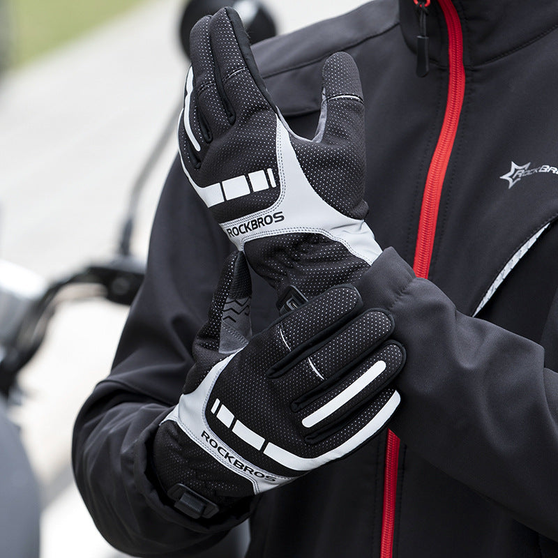 Heat And Charge Warm Touch Screen Riding Gloves