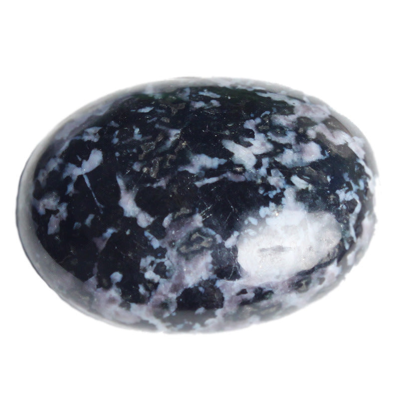 Crystal Handles Natural Gabbro Stone Ornaments