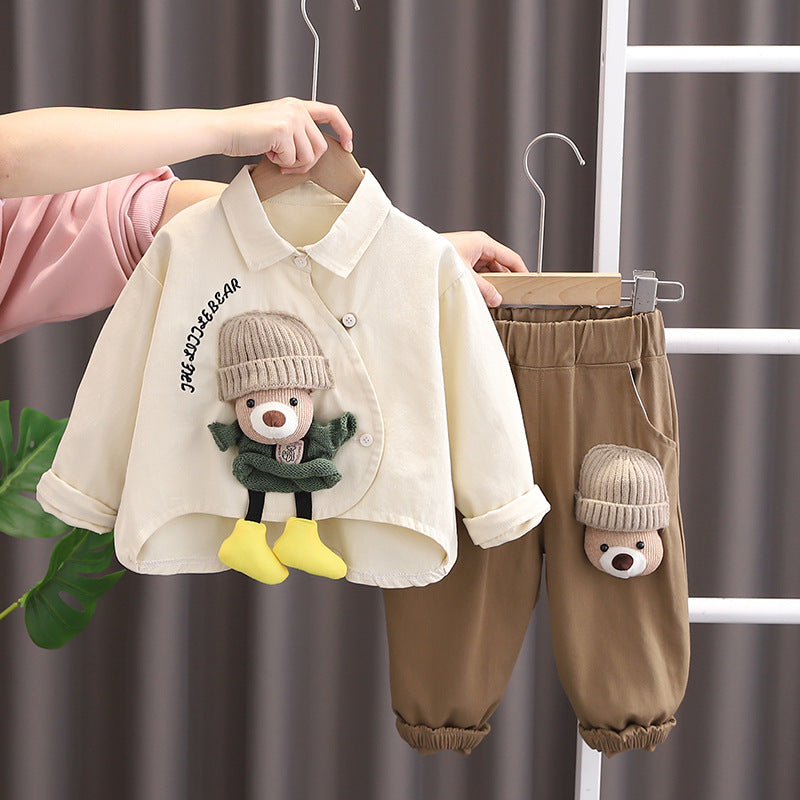 Baby Western Style Fashion Spring Clothing Suit