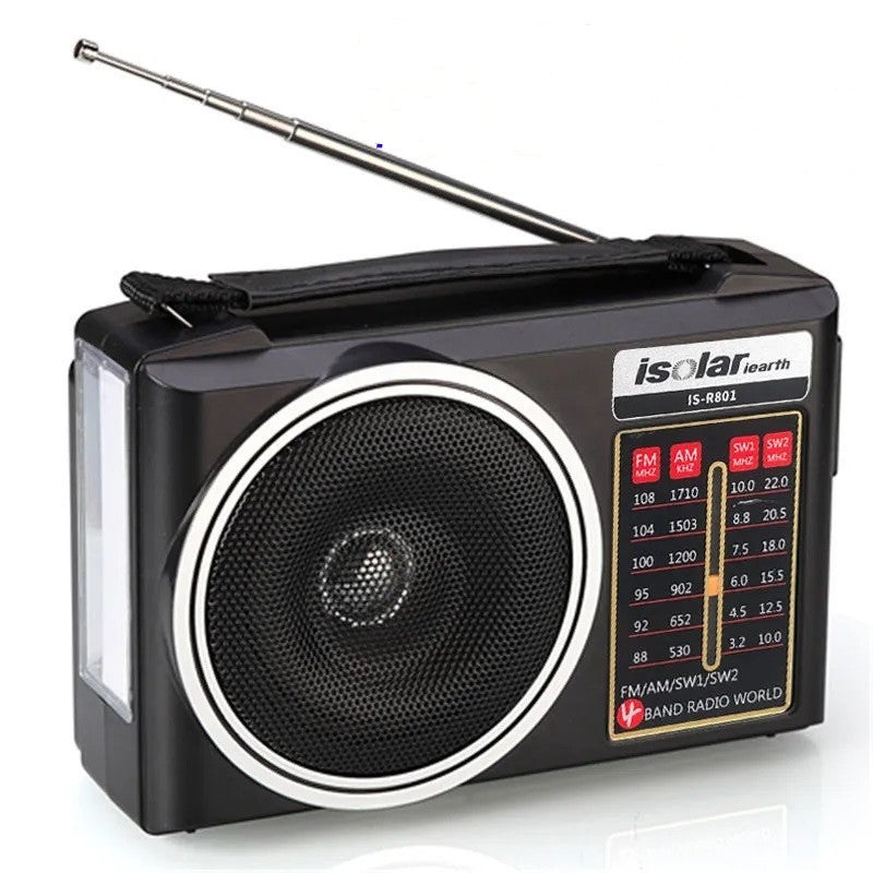 Radio à bande complète FM AM Ondes moyennes Diffusion FM Éclairage LED Portable
