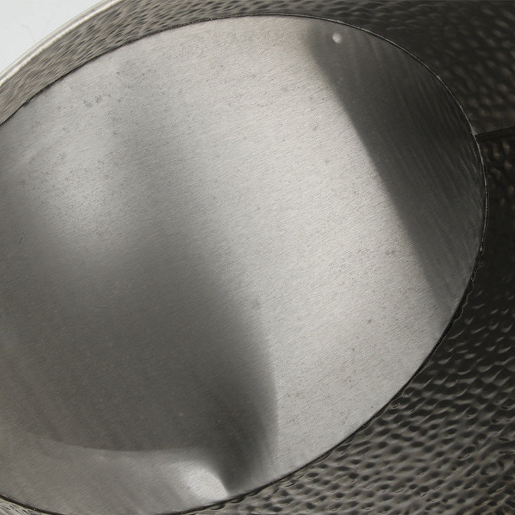 Stainless Steel Electroplating Thickened Ice Bucket